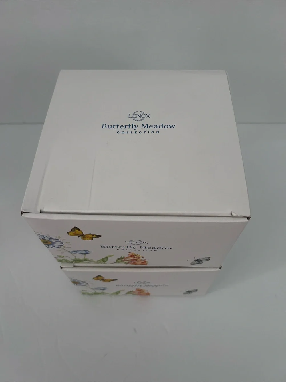 Lenox Butterfly Meadow Teacup and Saucer (Set of 2)